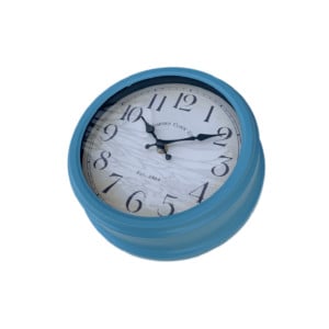 שעון קיר דגם רובי- כחול