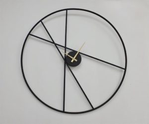 שעון קיר מעוצב דגם גאומטרי